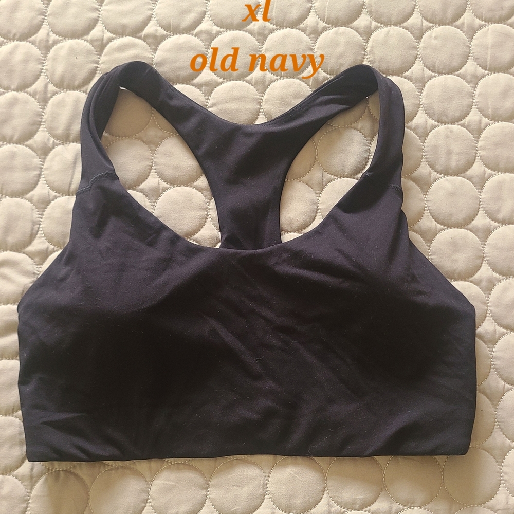 Old Navy Women's Black Sports Bra